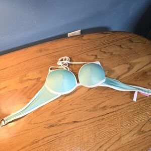 Victoria's Secret Bikini Top W/ A Little Shimmer 34A